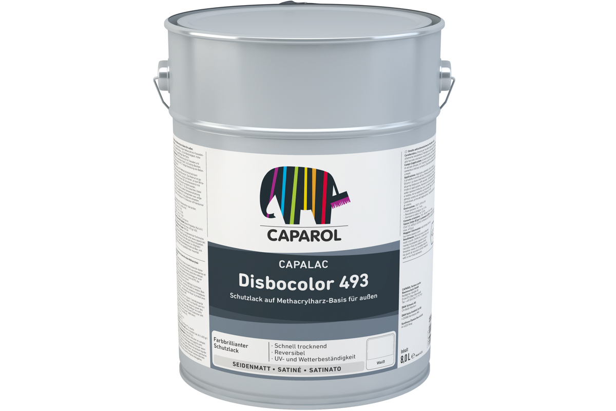 Capalac 493 Disbocolor 8,0 lt Methacrylharzschutz Weiß